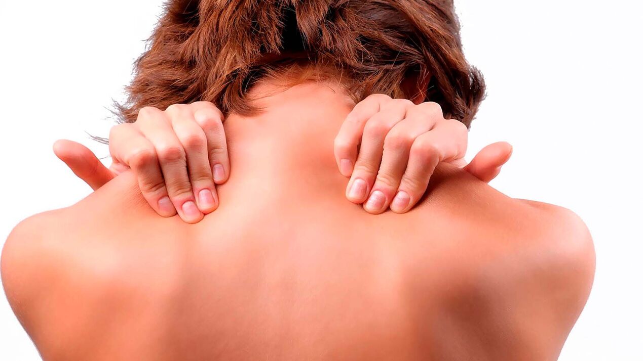 bolečine s cervikalno osteohondrozo